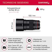 Samyang 135mm F/2.0 Canon - thumbnail