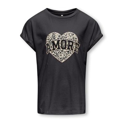 Kids ONLY zomer top S/S meisjes - grijs - Koglucy