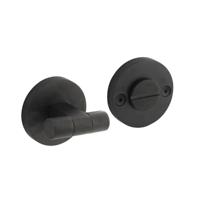 Intersteel WC-sluiting Shiraat eenzijdig verdekt bediening rechts - PVD zwart - thumbnail