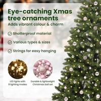 VidaXL Kunstkerstboom met 300 led groen 270 cm pvc en metaal - thumbnail