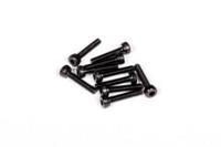 M2x10mm Cap Head (Black) (10pcs) (AXA015) - thumbnail