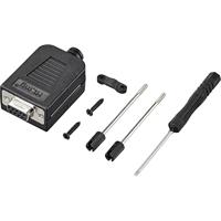 TRU COMPONENTS TC-9744132 D-sub female inbouwconnector Aantal polen: 9 Draad 1 stuk(s) - thumbnail