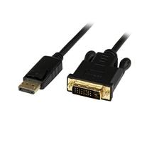 StarTech.com 1,8 m DisplayPort naar DVI-kabel - Monitorkabel - Display op DVI - DP naar DVI-kabel - Actieve DisplayPort op DVI (DP2DVIMM6BS) - thumbnail