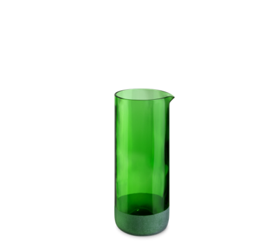 Iwas karaf groen frosted, 60cl/20,3oz, 7,4 x 18cm, per stuk