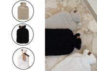 Jens living teddy kruik zwart - thumbnail