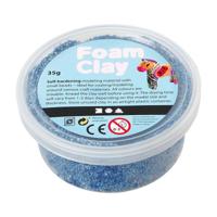 Foam Clay - blauw, 35gr. - thumbnail