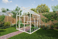 Tuinkas Kate I wit 3 mm veiligheidsglas Royal Well - Royal well - thumbnail