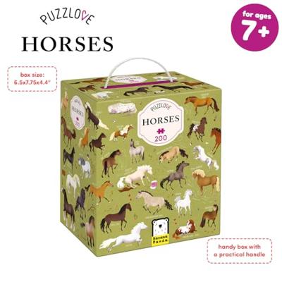 Banana Panda - puzzlove paarden - 200st.