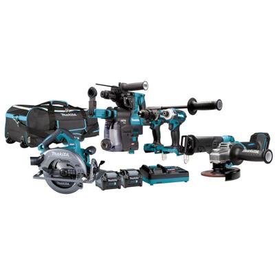 Makita DK0128G601 Accu Combiset 6-delig XGT 40V Max 4.0Ah in Tas
