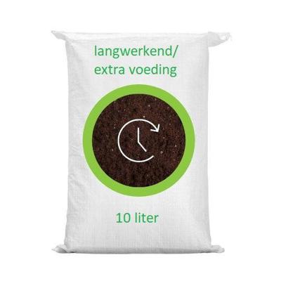 Potgrond langwerkend/extra voeding aarde 10 liter - Warentuin mix Potgrond langwerkend/extra voeding aarde 10 liter - Warentuin mix