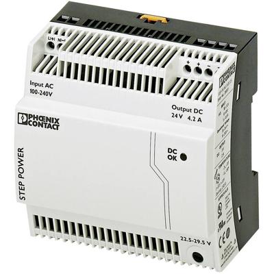 Phoenix Contact 2868664 DIN-rail netvoeding 24 V/DC 4.4 A 100 W Aantal uitgangen:1 x Inhoud 1 stuk(s) Phoenix Contact 2868664 DIN-rail netvoeding 24 V/DC 4.4 A 100 W Aantal uitgangen:1 x Inhoud 1 stuk(s)