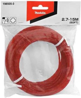 Makita 198505-3 Maaidraad 2,7mm x 15m 'Fluister' Makita 198505-3 Maaidraad 2,7mm x 15m 'Fluister'