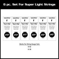 MusicNomad MN667 set met 6 vijlen topkam elektrische gitaar - super light - thumbnail