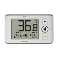 TFA Dostmann Digitales Profi-Thermometer mit Kabelfühler LT 202 30.1052.02 Thermometer Wit - thumbnail