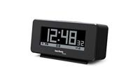 WT295 radiogestuurde wekker met instelbare negatieve weergave, 2 alarmen, automatisch nachtlampje, datum- en temperatuurweergave, snooze-functie (snooze) - thumbnail