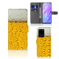 Samsung Galaxy S20 Ultra Book Cover Bier - thumbnail