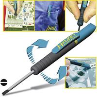 HAZET Clip-schroevendraaier 805C-25 · Sleufprofiel · SW 0,4 x 2,5 mm - thumbnail