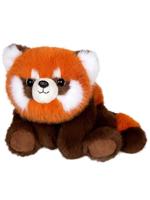 Pluche knuffel rode panda Floppy Choopy - GIPSY TOYS - 22 cm - Oranje / Bruin / Wit - thumbnail