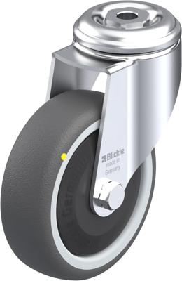 Blickle LKRA-PATH 101KF-11-ELS Zwenkwiel Wieldiameter: 100 mm Draagvermogen (max.): 120 kg 1 stuk(s)