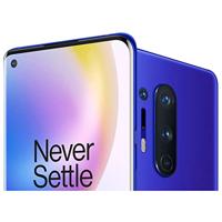 OnePlus 8 Pro Ultramarine Blue Smartphone, 6.78”/17,5 cm 3D Fluid Amoled Display 120Hz Kracht Scherm, 12 GB RAM + 256 GB, Quad Camera, Draadloos Snelladen, Dual Sim, 5G - thumbnail