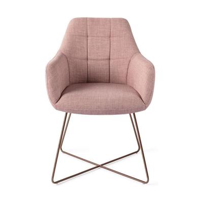 Jesper Home Eetkamerstoel 'Noto' Cross Rose, kleur Vintage Rose