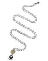 Proud MaMa Zwangerschapsketting Babybel Ketting Rhinestone crystal - thumbnail