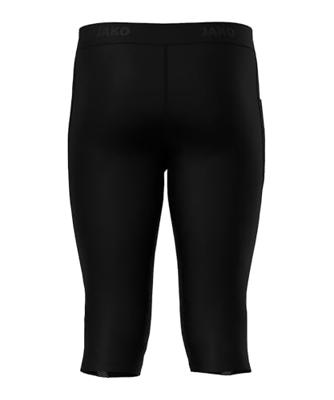 JAKO 6776D Tight Capri Power Dames - Zwart - 34