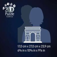 Ravensburger Iconics 3D puzzel Arc de Triomphe met licht - 216 stukjes - thumbnail