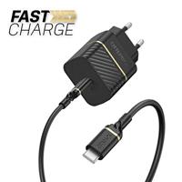 Otterbox EU Wall Charger USB-oplader 20 W 1x USB-C Zwart Binnen - thumbnail