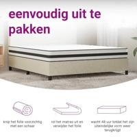 Binnenveringmatras middelhard 180x200 cm - thumbnail