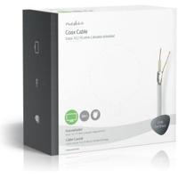 Coaxkabel | Coax 12 | 50,0 m | Wit - thumbnail