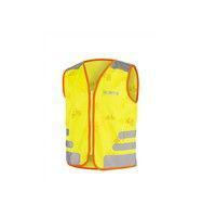 Wowow Reflectievest kids nutty jacket maat s geel