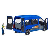 Bruder 02681 MB Sprinter Busje + BWorld Figuur - thumbnail
