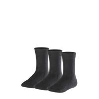 FALKE Family sokken - set van 3 zwart - thumbnail