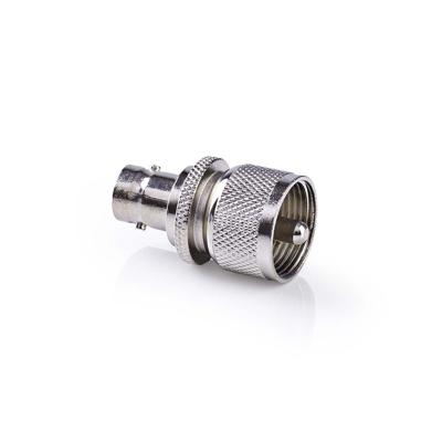 Satelliet- en antenne-adapter | PL259 male - BNC female | Metaal - thumbnail