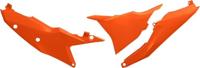 UFO PLAST zijkappen side covers ufo ktm orange - thumbnail