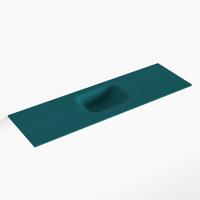 MONDIAZ LEX Smag solid surface inleg wastafel voor toiletmeubel 100cm. Positie wasbak midden - thumbnail