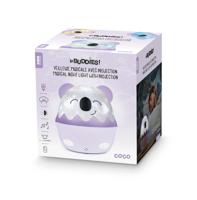 Draadloos muzikaal nachtlampje - BIGBEN - Koala - 360° projectie, 13 films, 8 melodieën, afstandsbediening, USB-C batterij - thumbnail