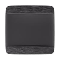 Villeroy & Boch Manufacture Rock Dinerbord vierkant - thumbnail