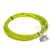 JAGWIRE Brake housing 5mm cgx-sl slick-lube (10 m) - organic green - thumbnail