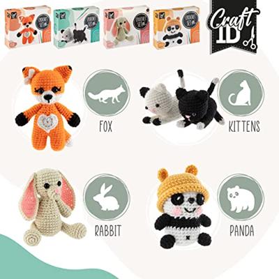 Craft ID Haakpakket katten 13x6.5x10.5cm - thumbnail