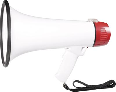 SpeaKa Professional XB-11SR Megafoon Met draagriem, Opnamefunctie