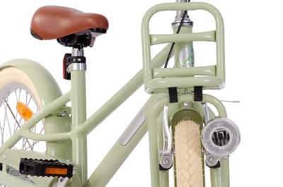 AMIGO Urban Aluminium Frame 18 Inch Meisjes Terugtraprem Groen - thumbnail