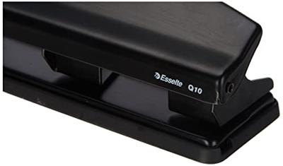 Esselte 4-gaats perforator 10 vel zwart
