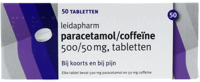 Leidapharm Paracetamol Coffeine Tabletten 50st - thumbnail