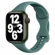 Sportbandje Slim Fit - Groen - Geschikt voor Apple Watch 44mm / 45mm / 46mm / 49mm - thumbnail