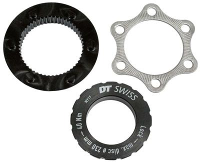 DT swiss mtb centerlock to 6-hole adapter