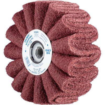 PFERD TOOLS 44642502 Polinox vliesslijpwiel PNG Ø 125 x 50 mm schroefdraad M14 A 180 voor fijnslijpen & finish 125 mm 2 stuk(s)