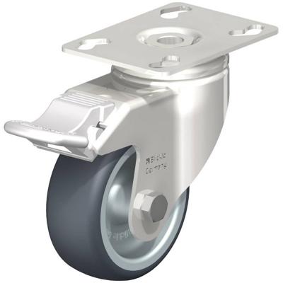 Blickle LKPXA-TPA 80G-FI Zwenkwiel met rem Wieldiameter: 80 mm Draagvermogen (max.): 100 kg 1 stuk(s)