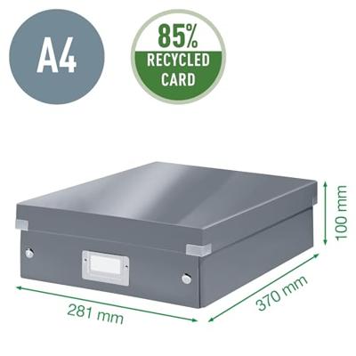 Leitz Opbergdoos Zwart (b x h x d) 28.1 x 10 x 37 cm 1 stuk(s)